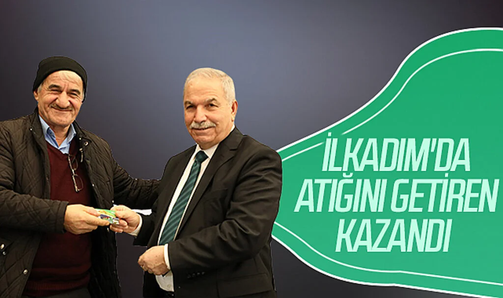 İlkadım'da Atığını Getiren Kazandı 