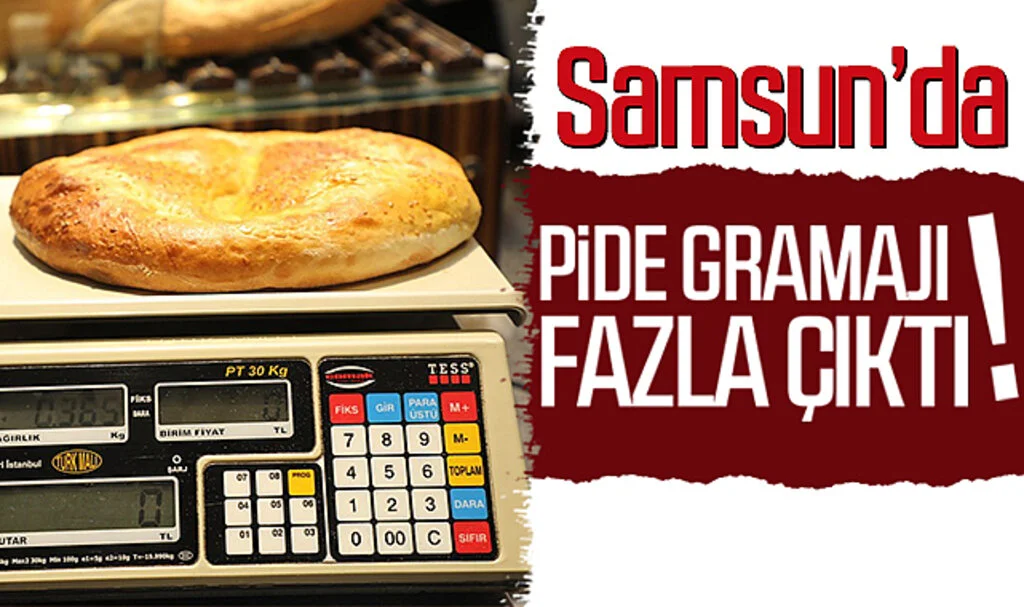 İlkadım'da Pide Gramajı Fazla Çıktı!