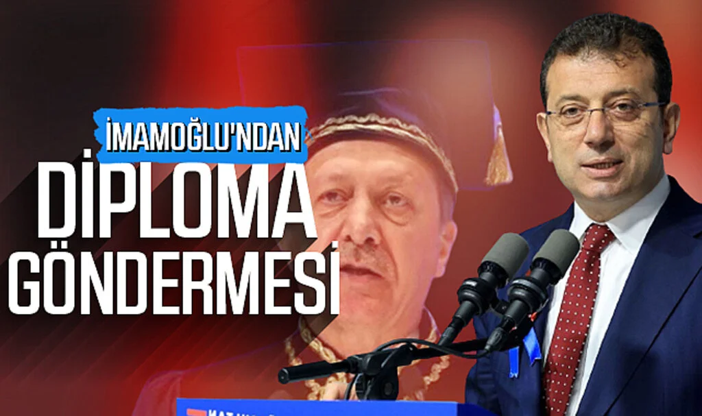 İmamoğlu'ndan Diploma Göndermesi