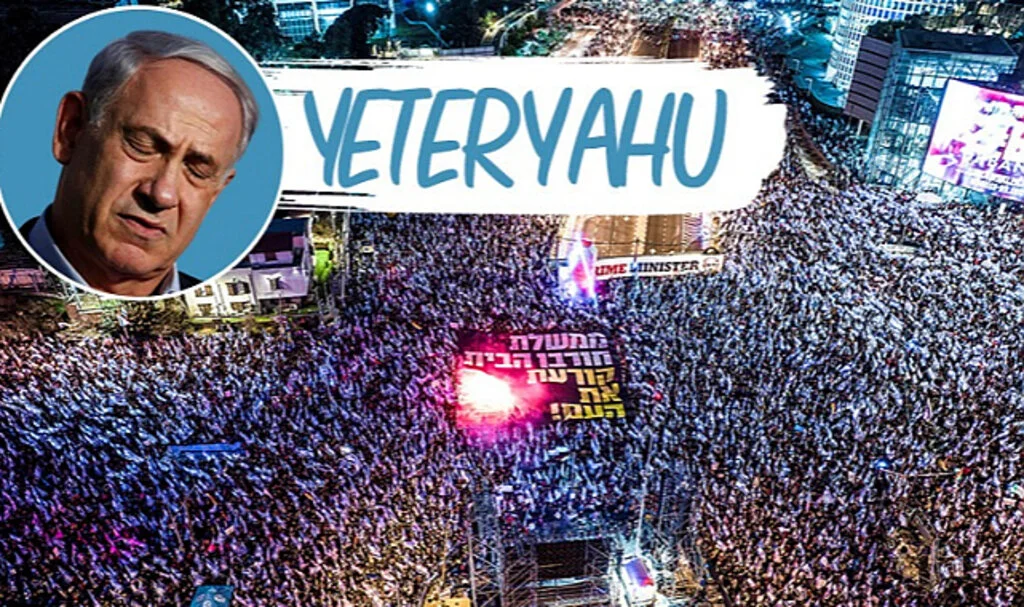 İsrail'de Yargı Düzenlemesine Karşı Gösteriler 12'nci Haftasına Girdi