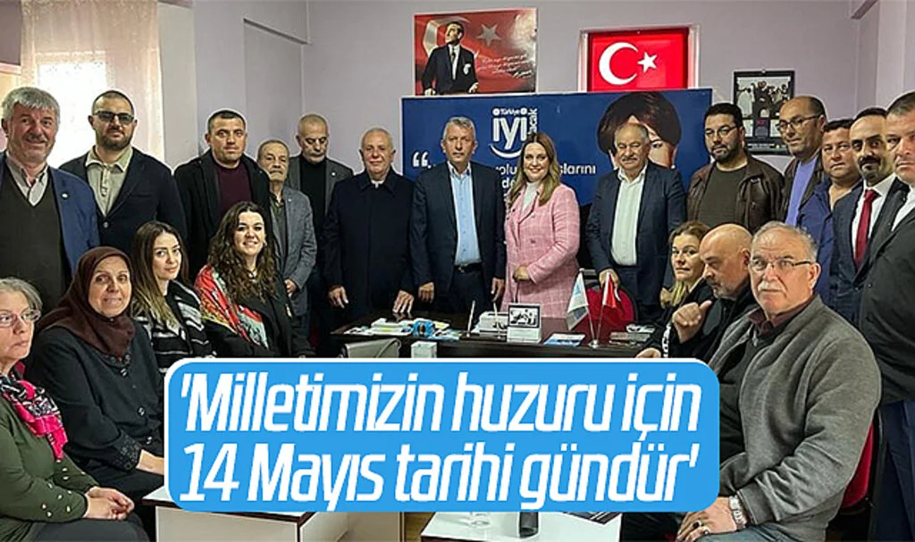 İYİ Parti Samsun Milletvekili Aday Adayı İmren Nilay Tüfekci: 'Milletimizin Huzuru İçin 14 Mayıs Tarihi Gündür'