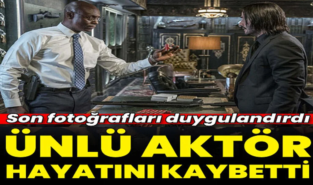 'John Wick'in Yıldızı Usta Aktör Lance Reddick Hayatını Kaybetti