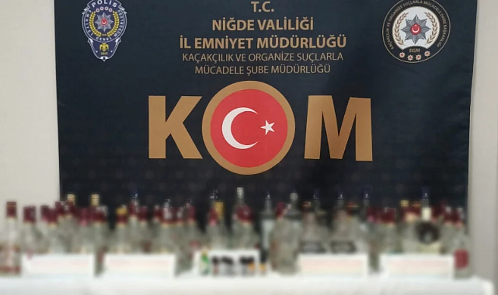 Kaçak İçki Üretimi Operasyonu: 1 Tutuklama