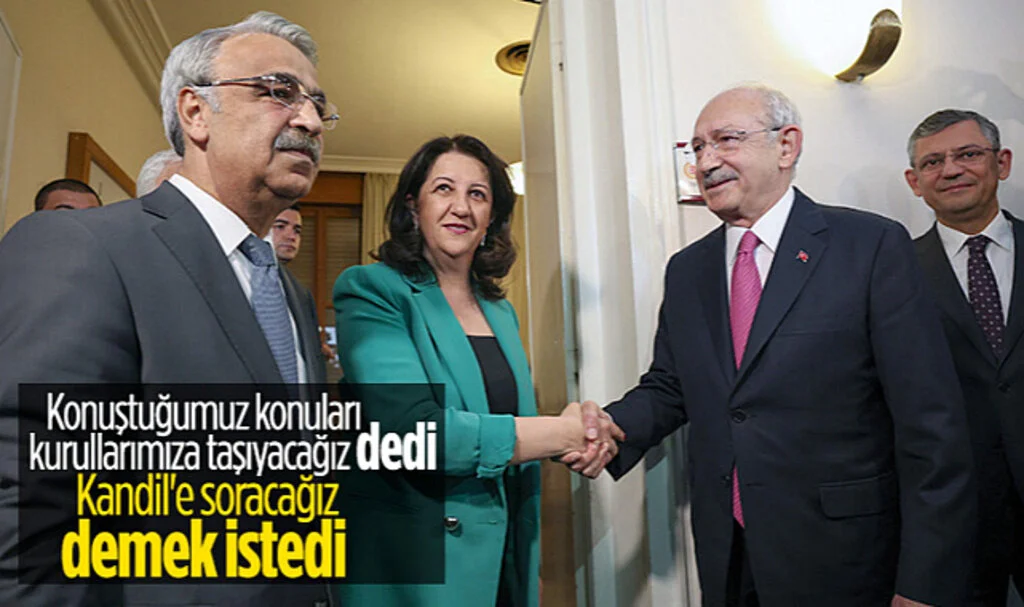 Kılıçdaroğlu ile Görüşen HDP'li Mithat Sancar: Görüşmeyi Kurullarımıza Taşıyacağız...