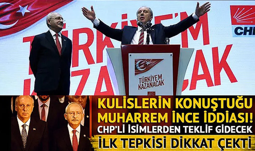 Kulislere sızdı! Muharrem İnce'nin aday olup olmayacağı merak ediliyordu... 'CHP'den teklif' iddiasından sonra ilk tepkisi dikkat çekti