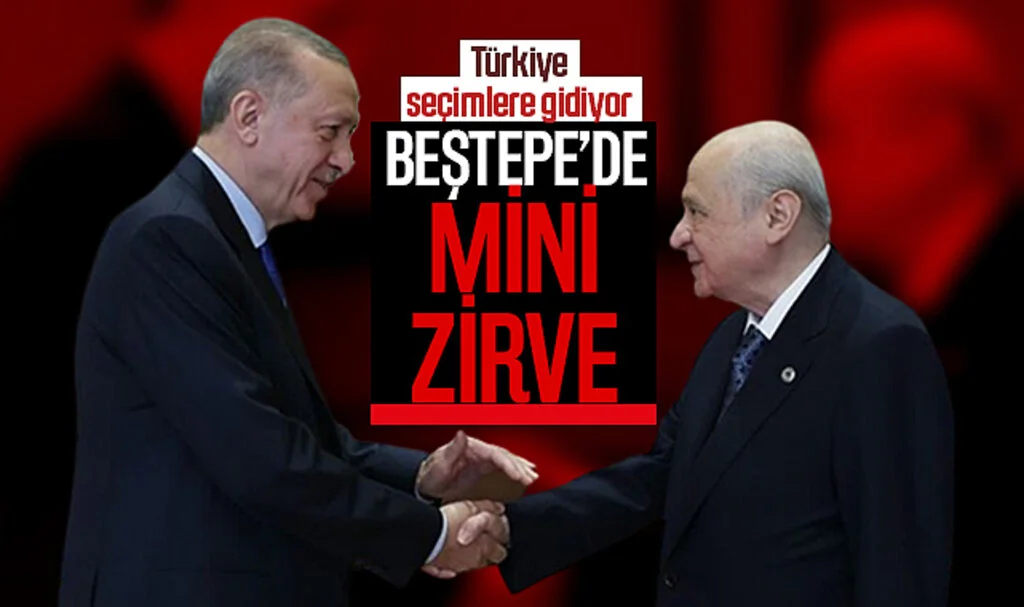 Külliye'de Önemli Görüşme! Cumhurbaşkanı Erdoğan, Devlet Bahçeli'yi Kabul Etti