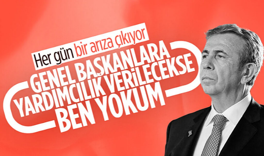Mansur Yavaş'tan Kemal Kılıçdaroğlu'na Yardımcılık Şartı