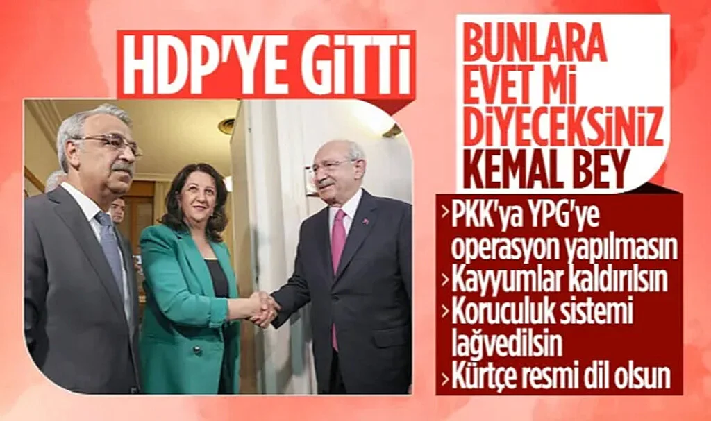 Meclis'te Kemal Kılıçdaroğlu-HDP Görüşmesi
