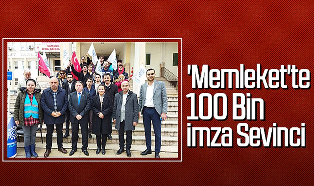 'Memleket'te 100 Bin İmza Sevinci!