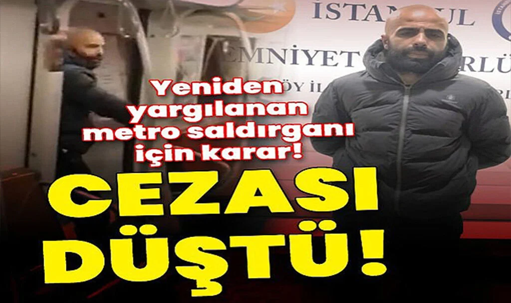 Metroda kadın yolculara bıçak çekip hakarette bulunan sanığın yeniden yargılandığı davada karar