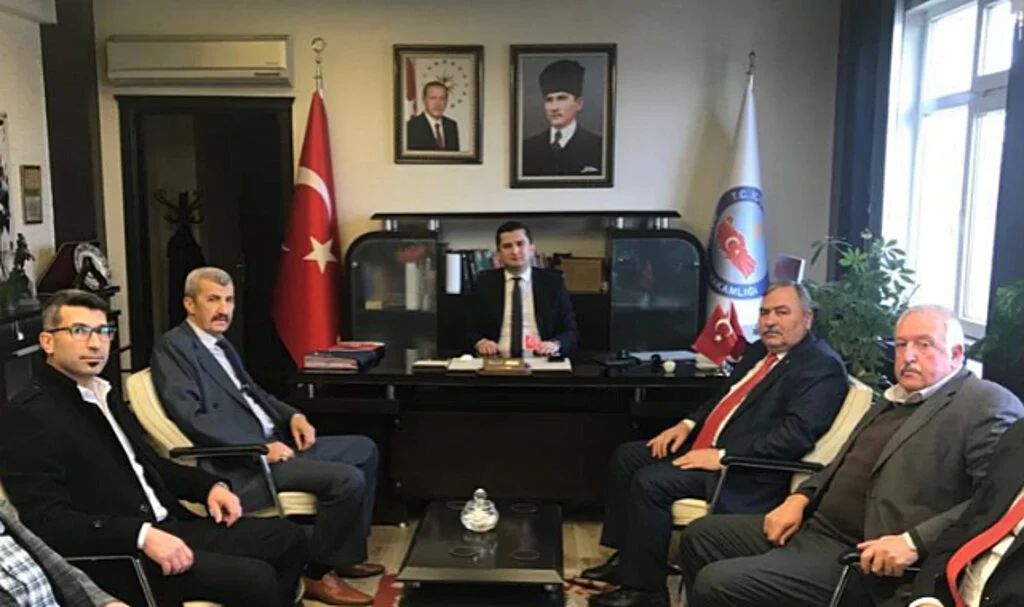 MHP'den Kaymakam Atar'a Ziyaret 