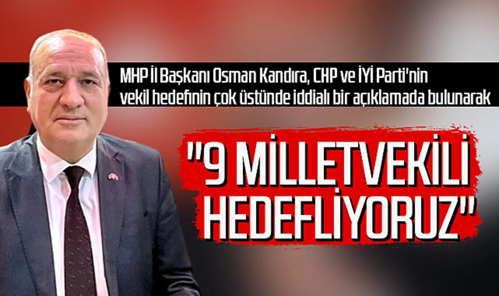 MHP'li Kandıra'dan Çok İddialı Açıklama