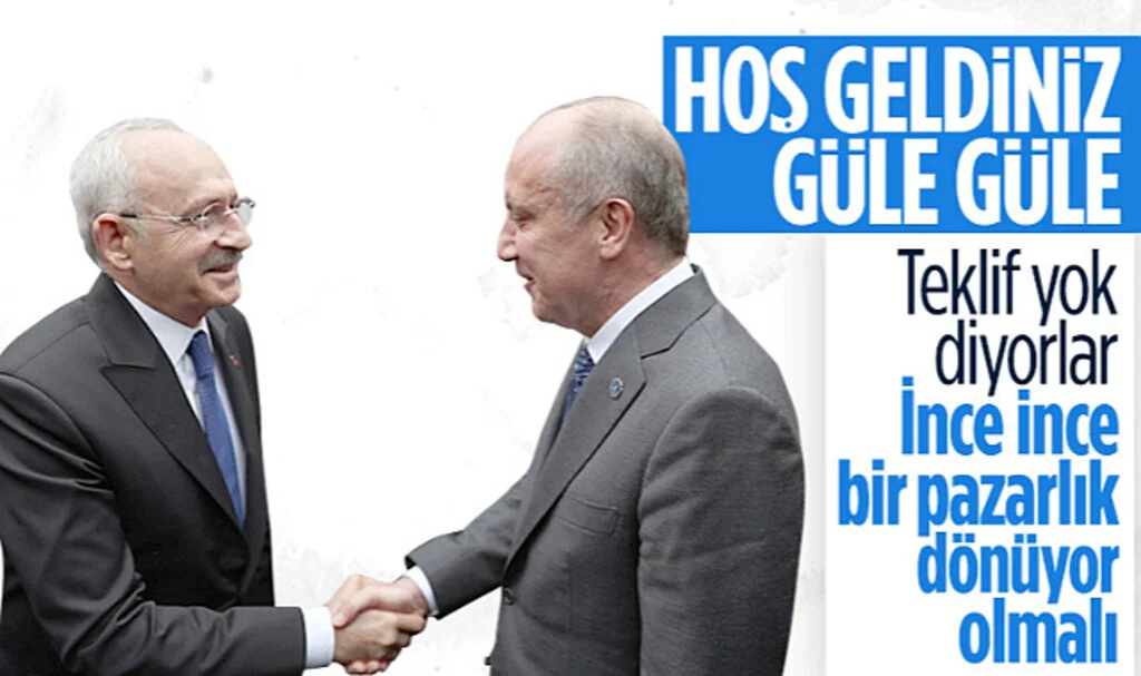 Muhalefette Muharrem İnce Pazarlığı