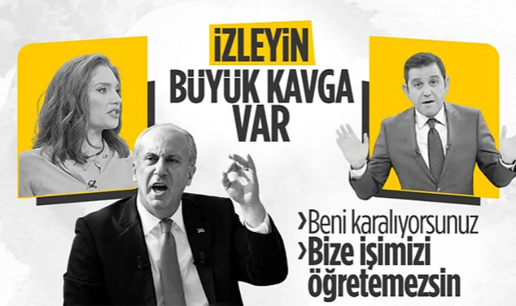 Muharrem İnce, Fatih Portakal ve Nevşin Mengü'yle Tartıştı