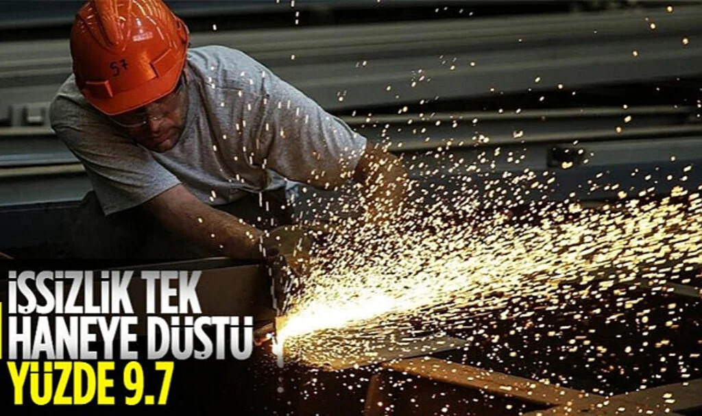 Ocak Ayında İşsizlik Oranı Yüzde 9,7 Oldu