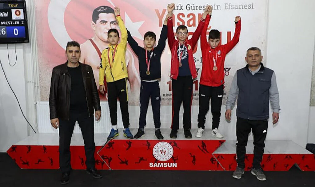 Okullar Güreş Heyecanı Sona Erdi