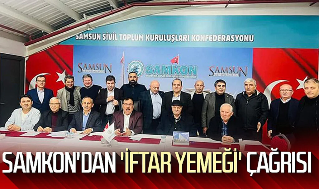 SAMKON'dan 'İftar Yemeği' Çağrısı