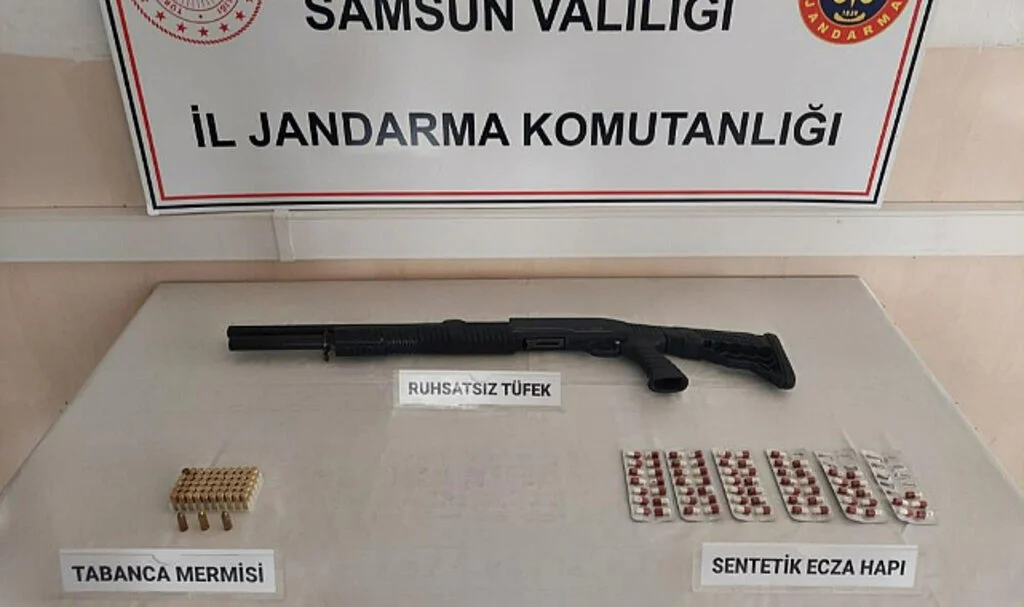 Samsun'da 101 Sentetik Ecza Ele Geçirildi