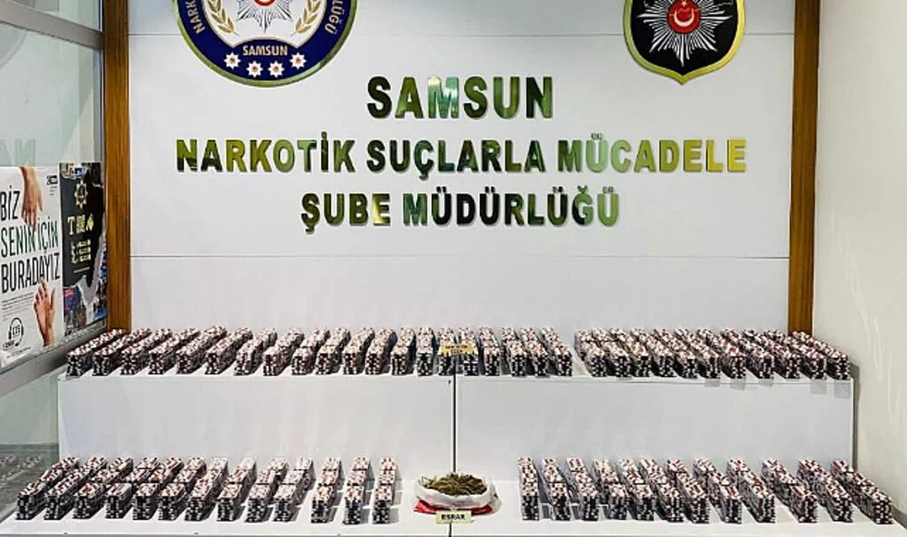 Samsun'da 28 Bin 298 Uyuşturucu Hap Ele Geçirildi: 2 Kişi Tutuklandı