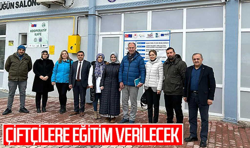 Samsun'da Çiftçilere Eğitim Verilecek