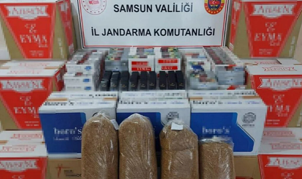 Samsun'da Jandarmadan 115 Bin TL'lik Baskın