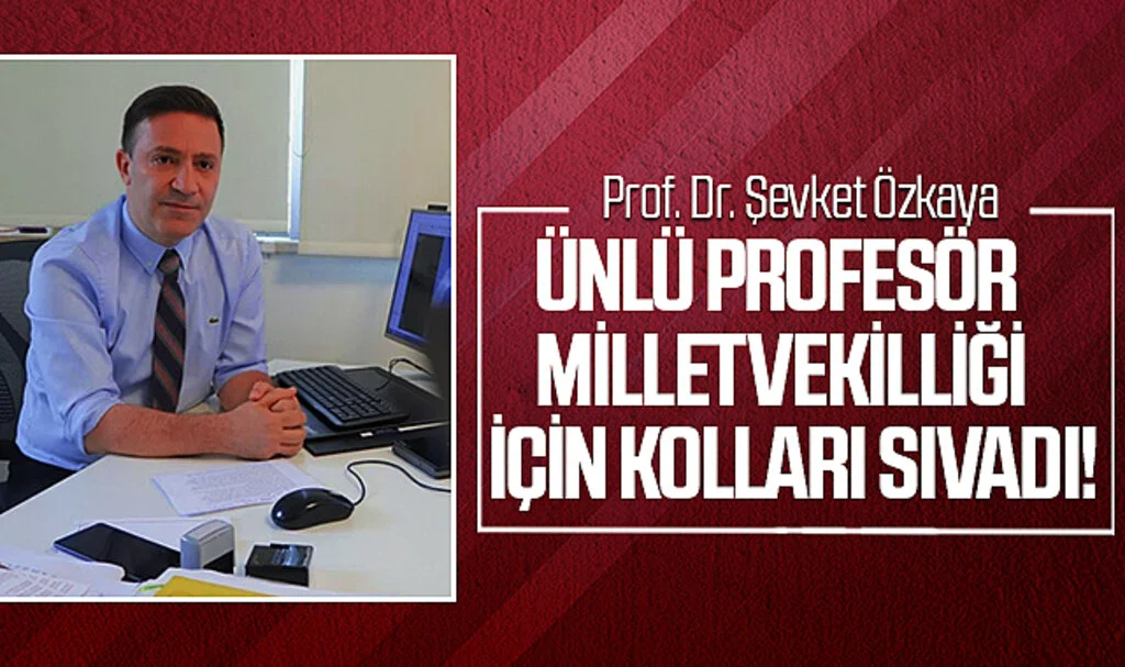 Samsun'da Ünlü Profesör Milletvekilliği İçin Kolları Sıvadı