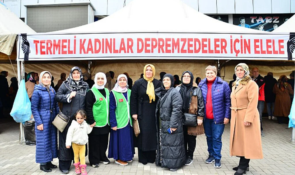 Samsunlu Kadınların Yardım Etkinliği Yürekleri Isıttı