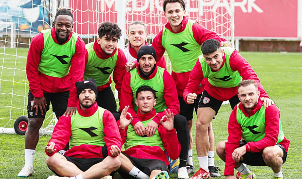 Samsunspor'da keyifler yerinde