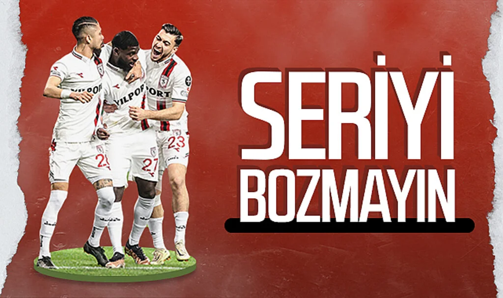 Samsunspor galibiyet serisini devam ettirmek istiyor