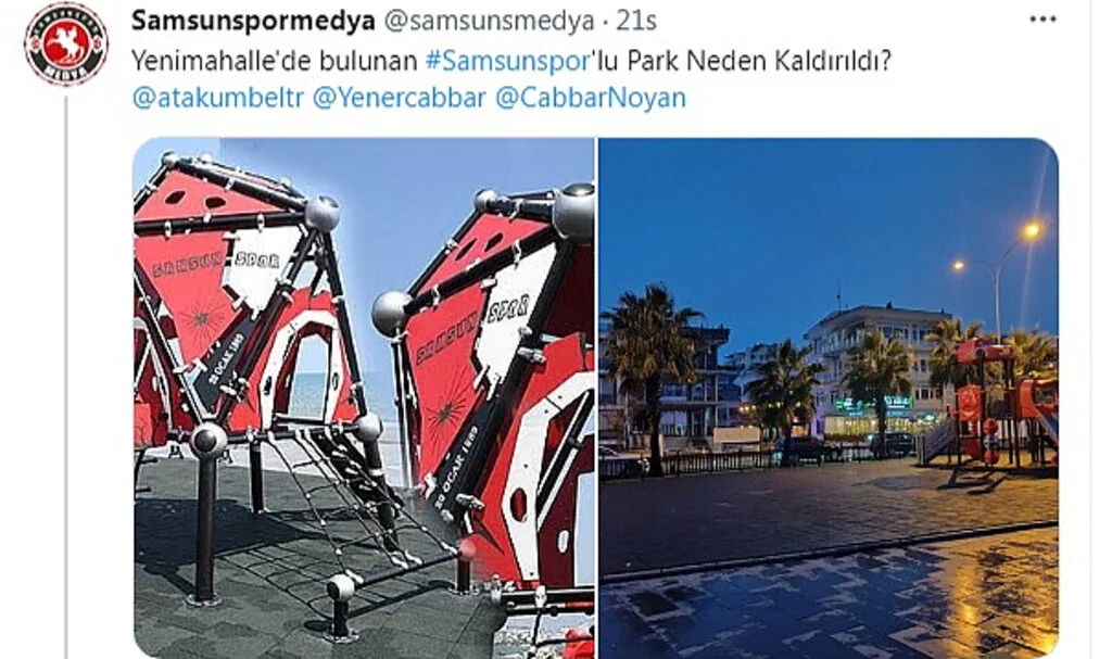 Samsunspor Parkı Neden Kaldırıldı?