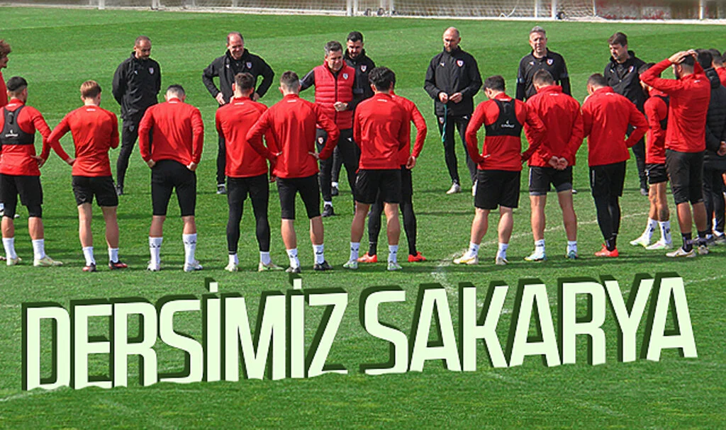 Samsunspor, Sakaryaspor maçının hazırlıklarını sürdürüyor