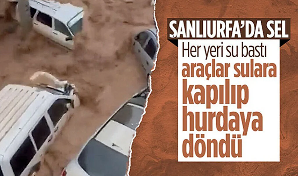 Şanlıurfa'da Sağanak Derelerin Taşmasına Neden Oldu