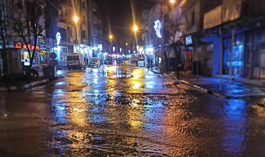 Şanlıurfa'da Sağanak Etkili Oldu
