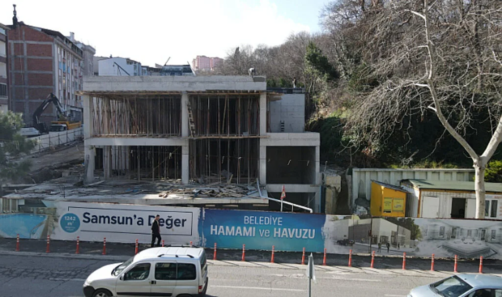 SBB'nin Hamam  Projesi Yükseliyor 