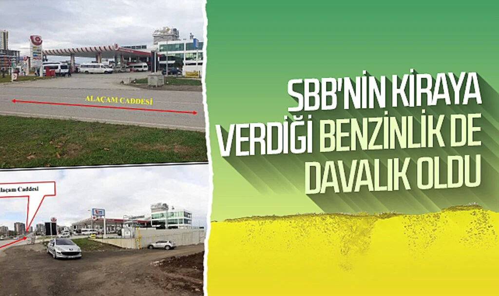 SBB'nin kiraya verdiği benzinlik de davalık oldu