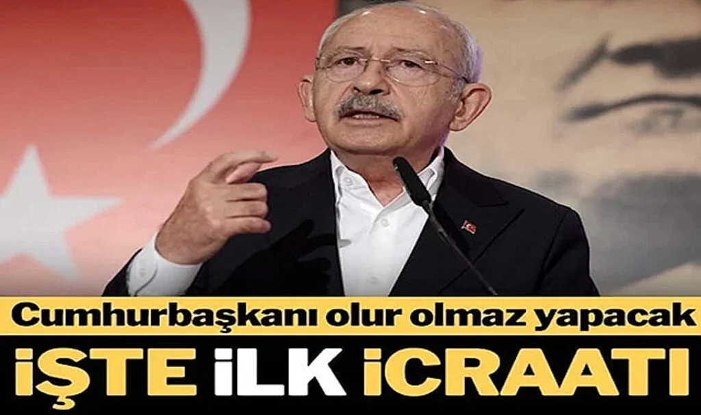 Seçime 47 Gün Kala Kılıçdaroğlu İktidara Gelindiğinde Yapılacak İlk İşi Açıkladı