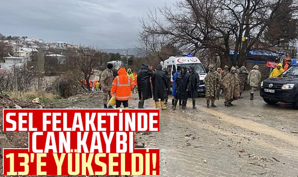 Sel Felaketinde Can Kaybı 13'e Yükseldi!
