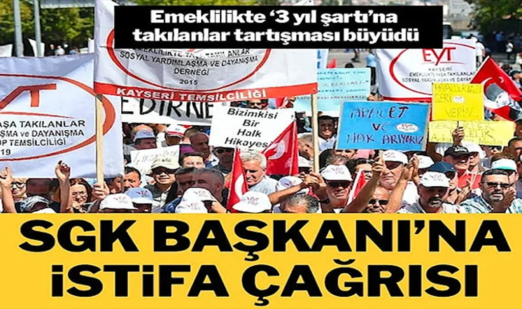 SGK Başkanı’na İstifa Çağrısı