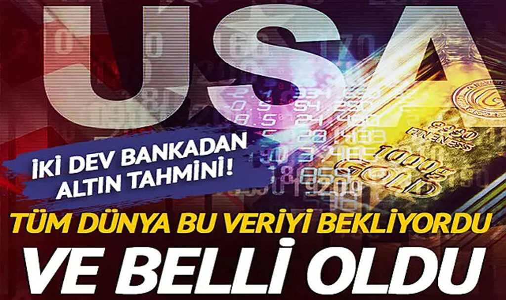 SON DAKİKA: ABD enflasyonu açıklandı: Altın fiyatları için tahminler peş peşe geldi! 100 dolarlık revizyon… Hamle sırası Fed’in