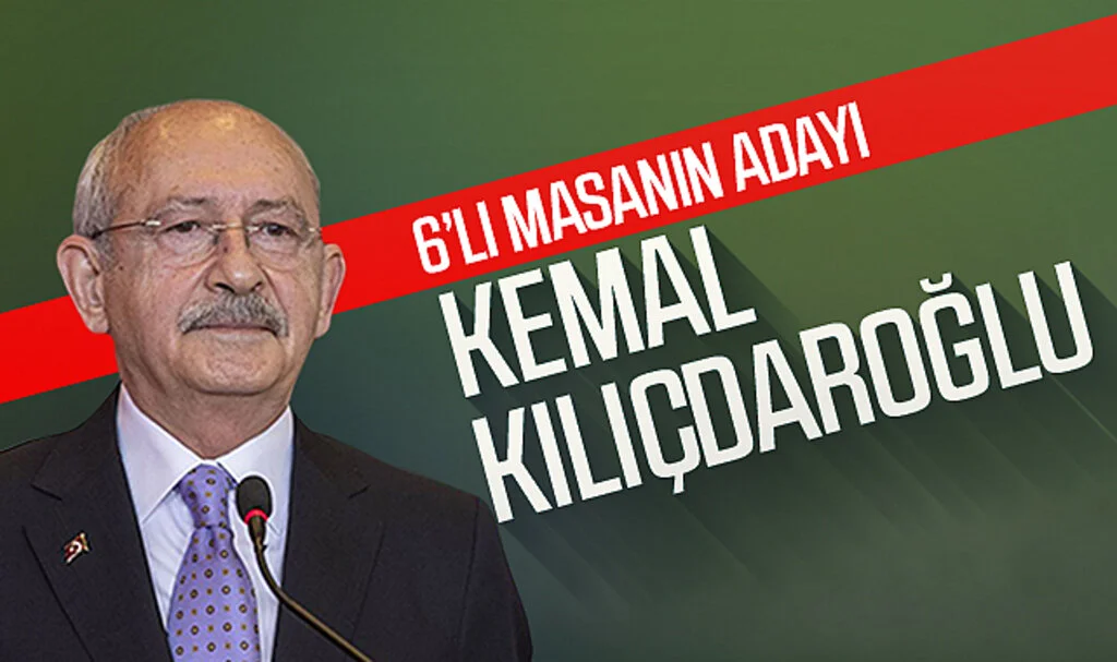 Son Dakika: Millet İttifakı'nın Cumhurbaşkanı adayı Kemal Kılıçdaroğlu