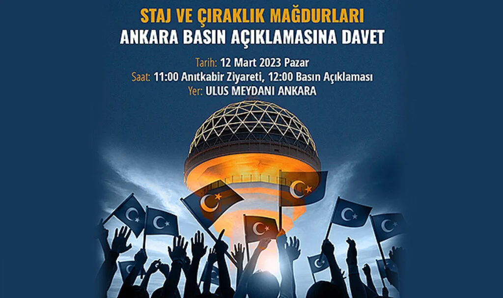 Staj Mağdurları Meydanlara Çıkıyor 