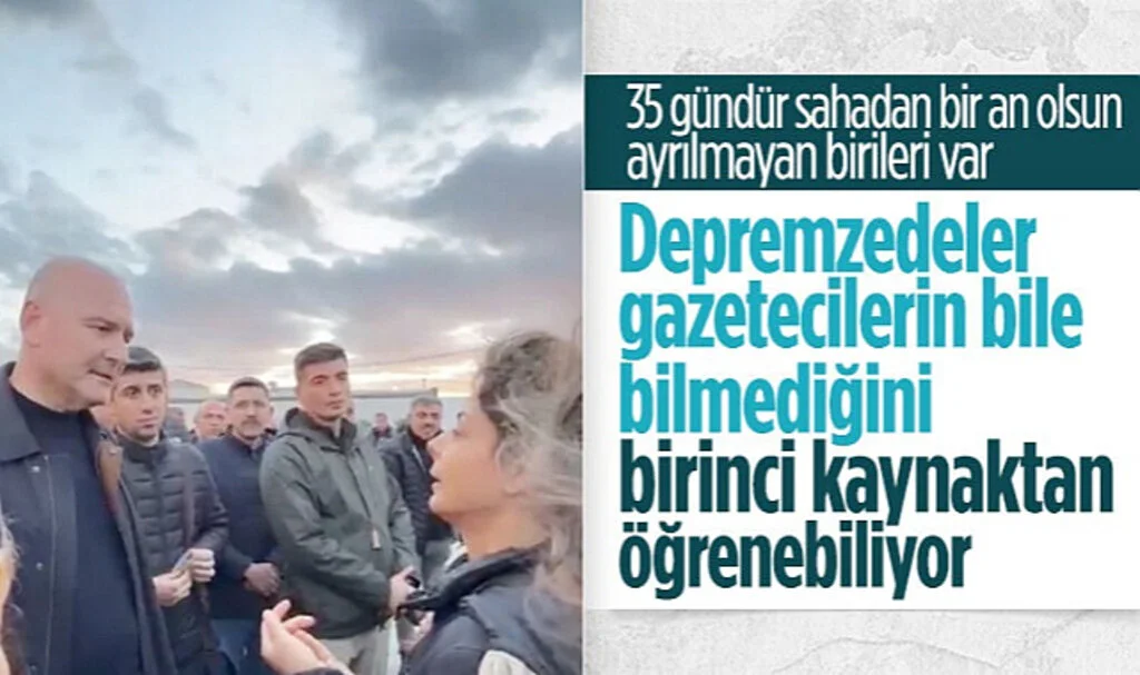 Süleyman Soylu Deprem Bölgesinde: Vatandaşların Merak Ettiği Tüm Sorulara Cevap Verdi