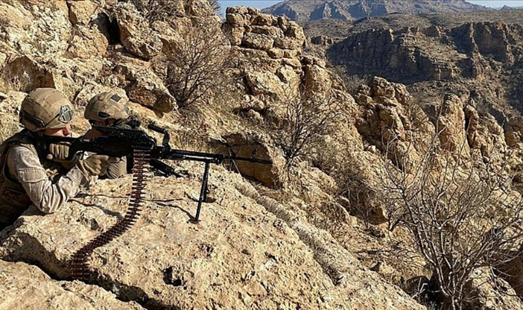 Suriye'nin Kuzeyinde 2 PKK/YPG'li Terörist Etkisiz Hale Getirildi