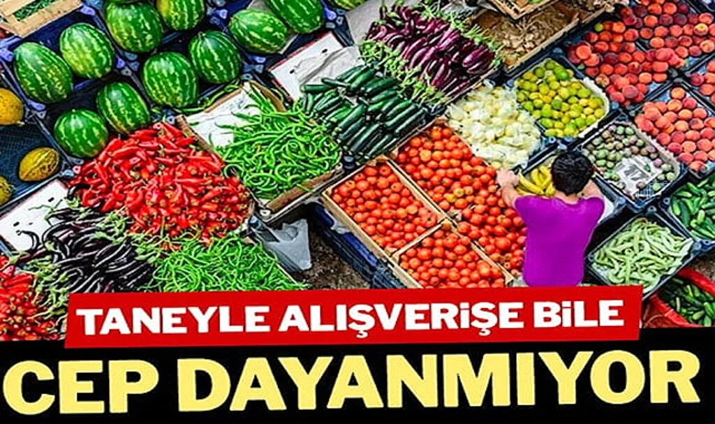 Taneyle Alışverişe Bile Cep Dayanmıyor