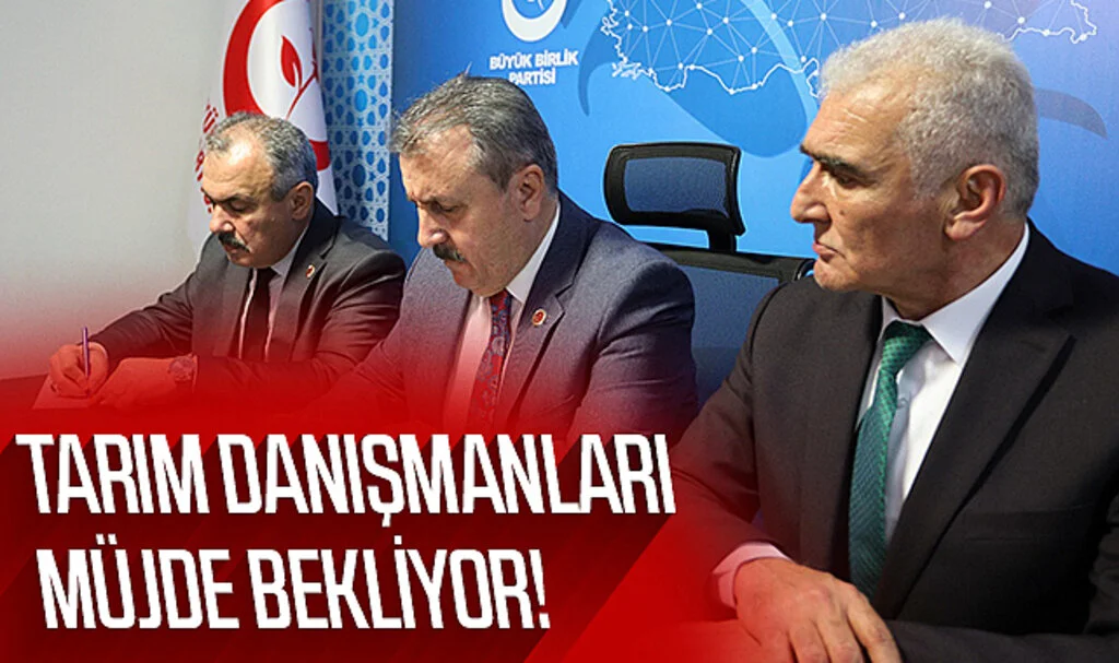 Tarım Danışmanları Müjde Bekliyor!