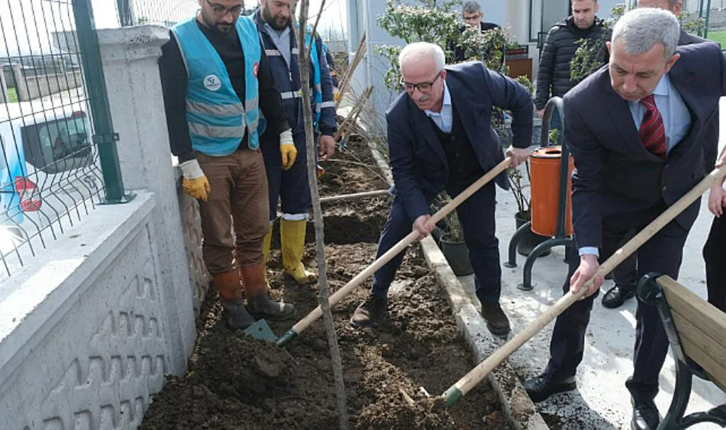 Tekkeköy’de Binlerce Fidan Toprakla Buluştu