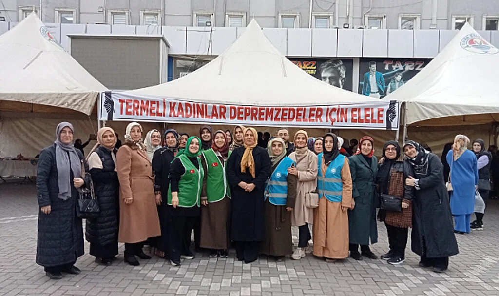 Termeli Kadınlar  Yürekleri Isıttı 