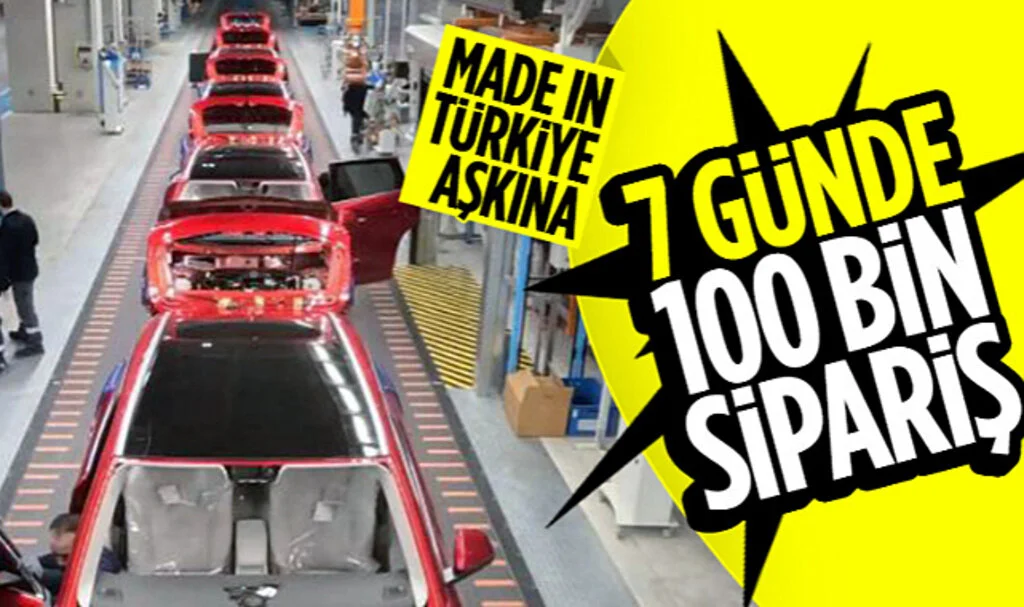 Togg T10X 7 Günde 100 Bin Ön Siparişe Ulaştı