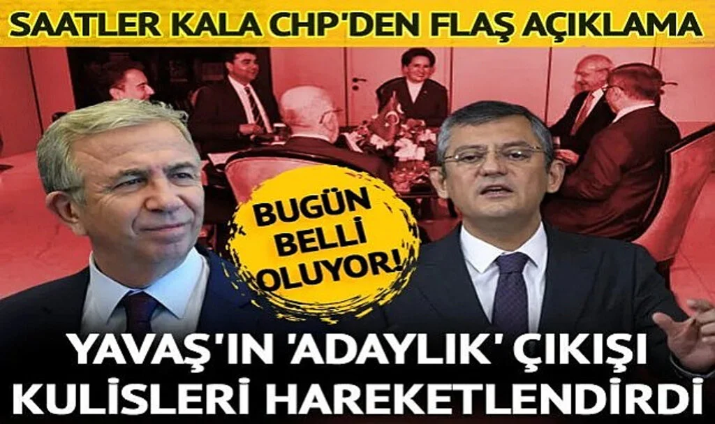 Türkiye'nin gözü orada! Altılı masanın Cumhurbaşkanı adayı kim olacak? Saadet Partisi Genel Merkezi'ne geldi!
