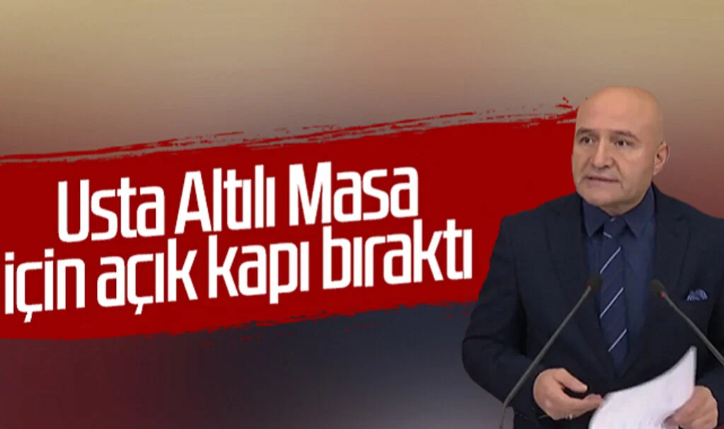 Usta Altılı Masa  İçin Açık Kapı Bıraktı 